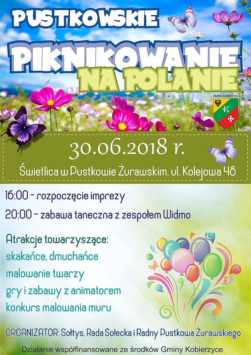 Plakat piknik