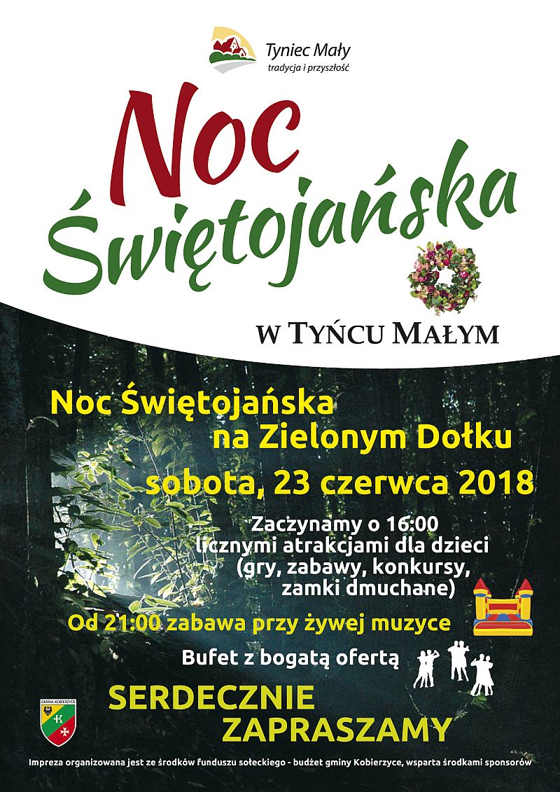 Plakat Noc Świętojańska