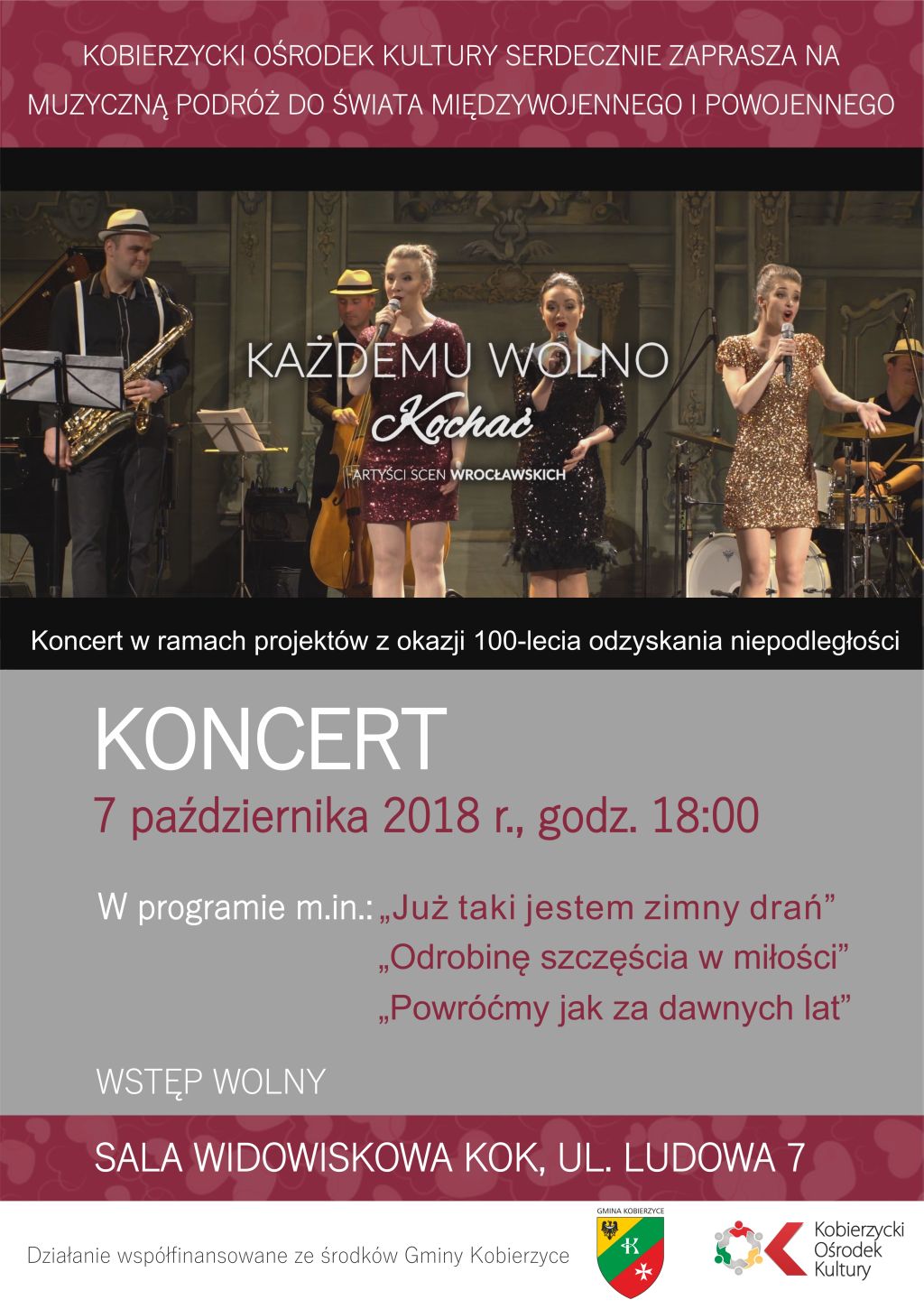 Plakat koncert