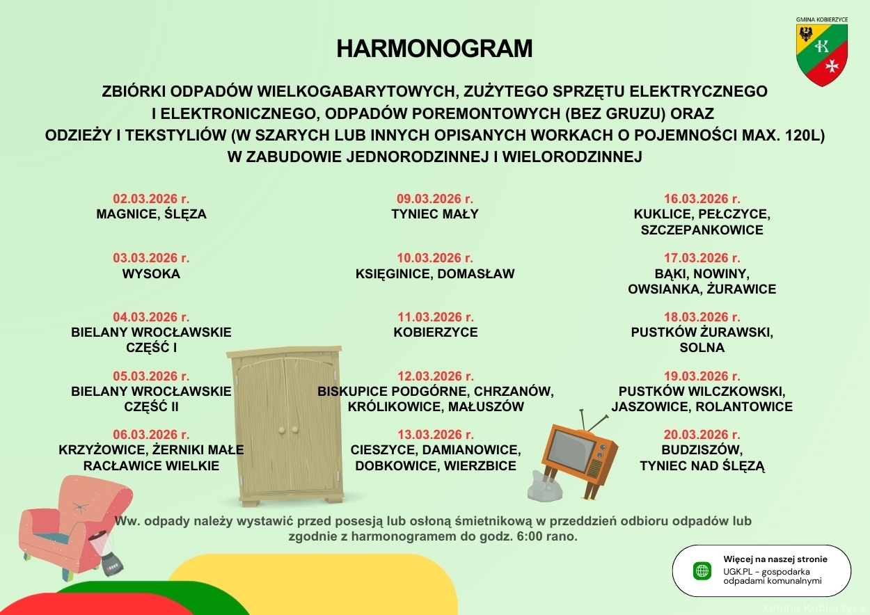 harmogram gabaryt 2026