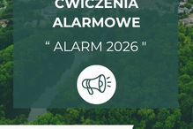 Trening syren alarmowych &bdquo;ALARM 2026&rdquo;!