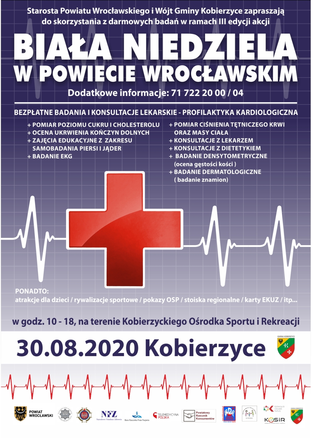 Plakat Biała Niedziela