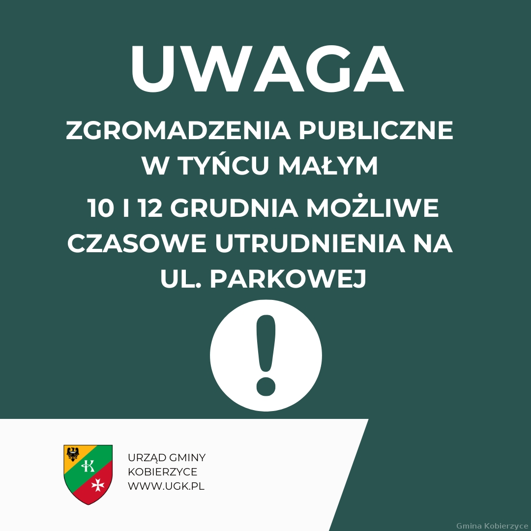 Komunikat zgromadzenie