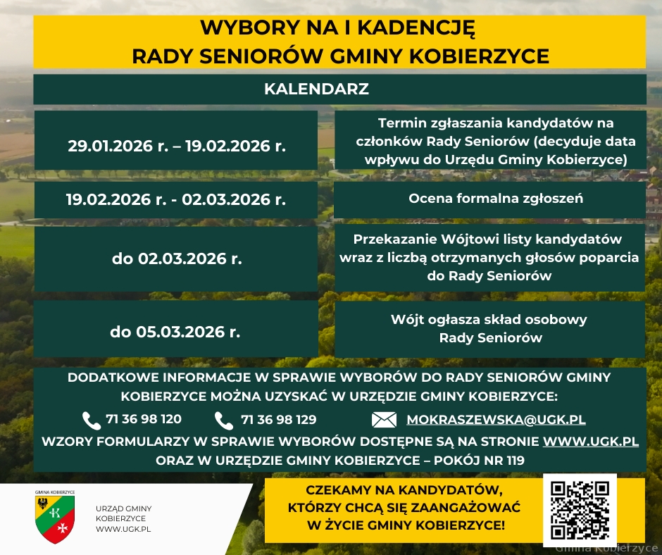 Rada Seniora kalendarz