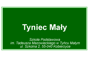 Tablica Tyniec Mały