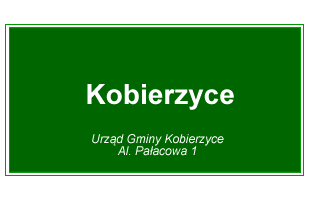 Tablica Kobierzyce 2